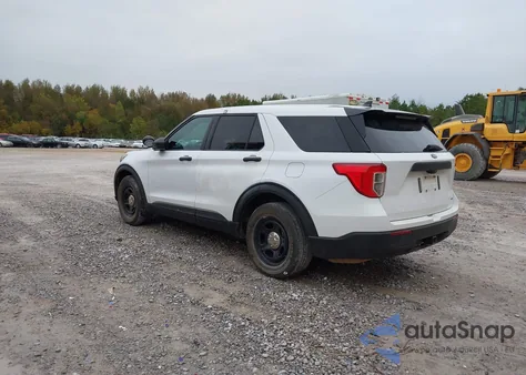 2021 Ford Explorer Police Interceptor z USA, uszkodzony, nr VIN 1FM5K8AB0MGA19302